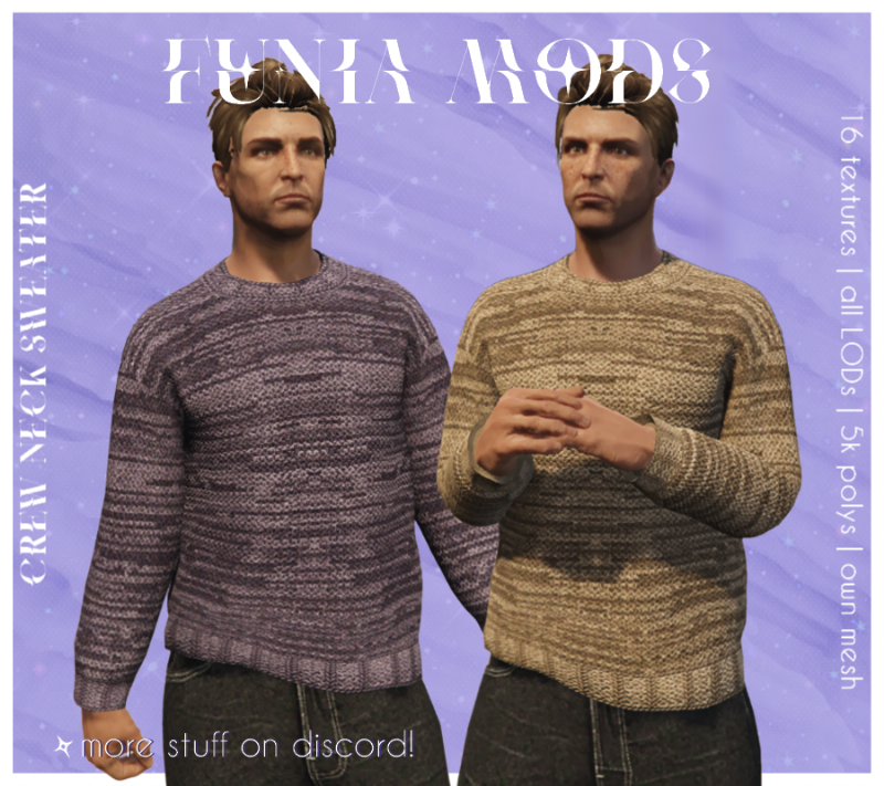 E3858d crewnecksweater