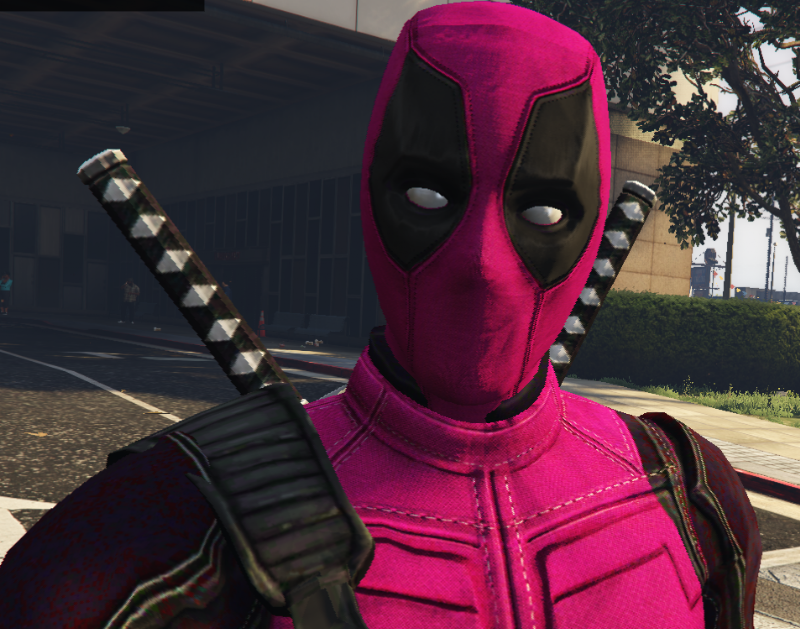 Deadpool 4K by Kisko retexture F*ck Cancer Suit - GTA5 ...