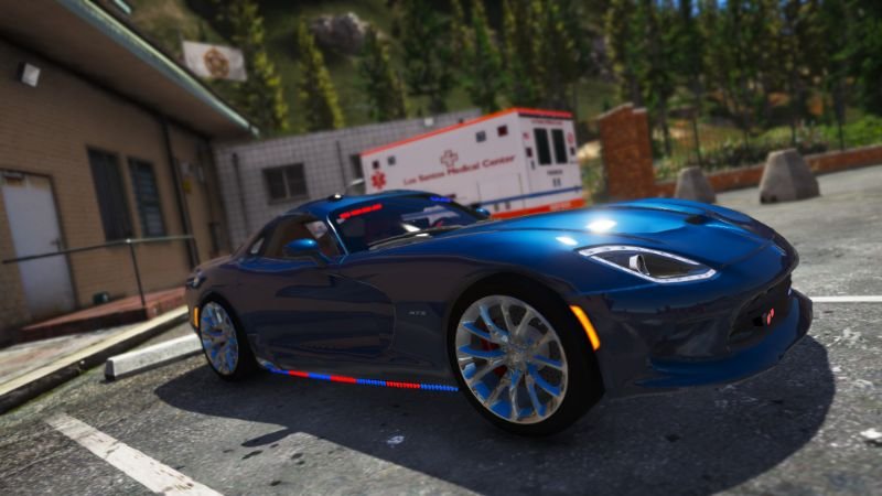 Dodge Viper GTS 2013 Undercover NFSR [ELS & NON ELS] [FiveM / SP ...