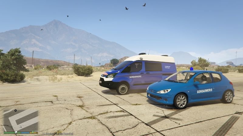 Ford Transit Gendarmerie - GTA5-Mods.com