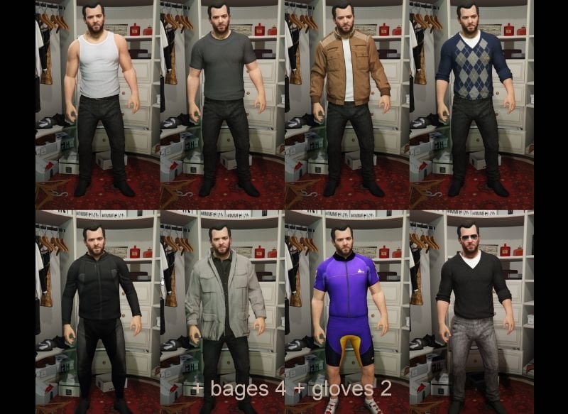 Franklin's new clothes for Michael - GTA5-Mods.com