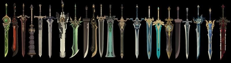 F26400 all swords