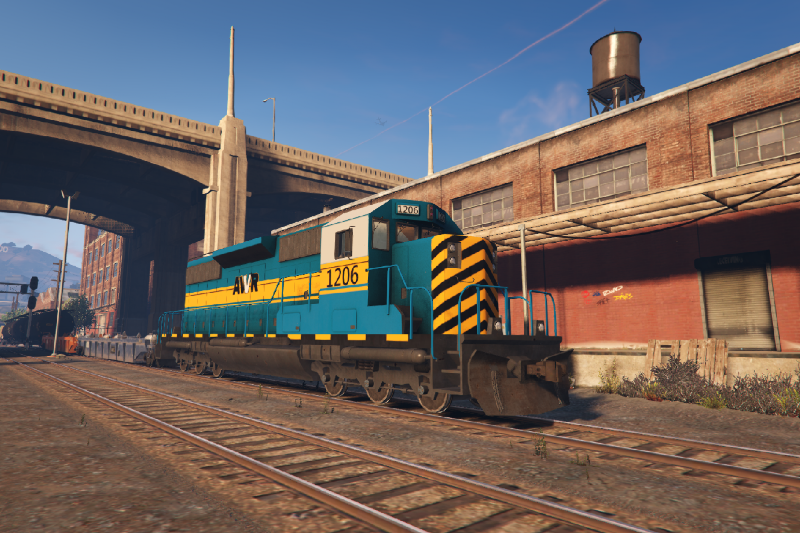 GTA San Andreas Freight Train - Unstoppable AWVR 1206 [Paintjob] - GTA5 ...