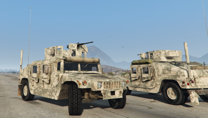 [Skin] U.S. Army Digital/Desert Camouflage for HUMVEE - GTA5-Mods.com