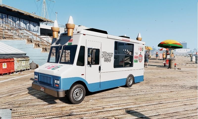 Ice Cream Van - Cherry Popper Ice Cream Company - GTA5-Mods.com