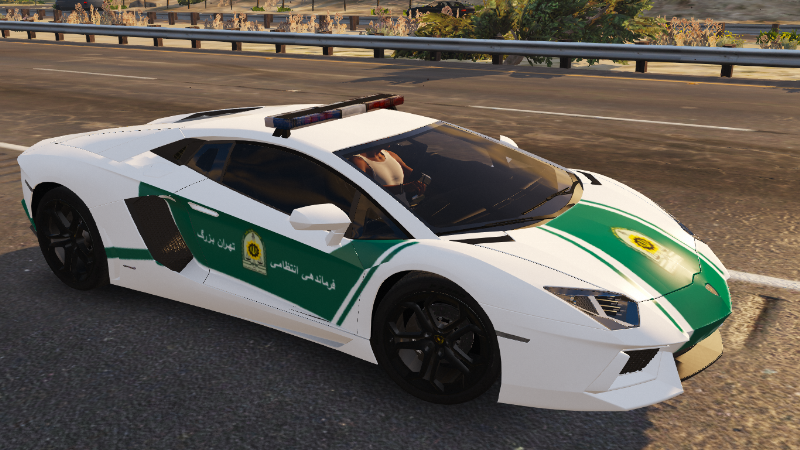 Iranian Lamborghini Police Car لامبورگینی پلیس نیروی انتظامی [Replace ...