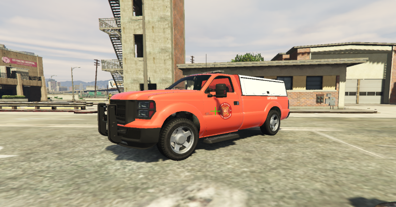 los santos fire department [supervisor] sandking pick-up