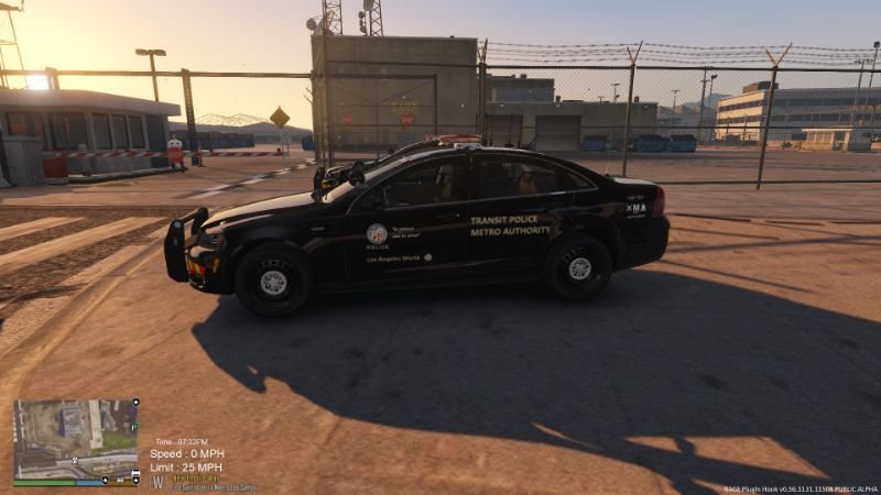 LSPD/LAPD Metro Transit Authority Airport & Port Police For Chevrolet ...