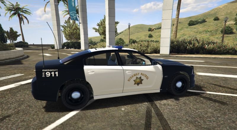 4K Police 2012 Dodge Charger - GTA5-Mods.com