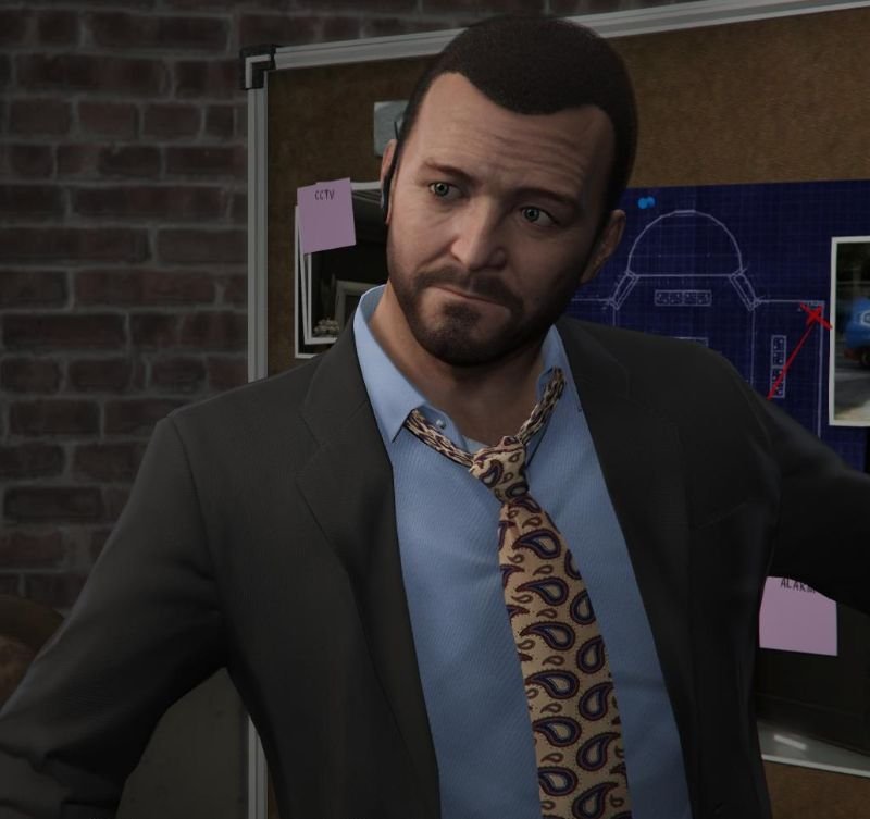 Max Payne's tie for Michael - GTA5-Mods.com