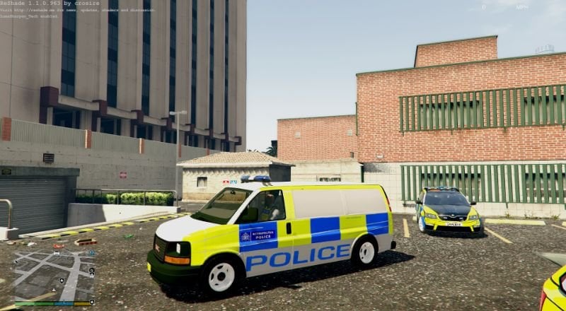 British Met Police - Transport Van - GTA5-Mods.com