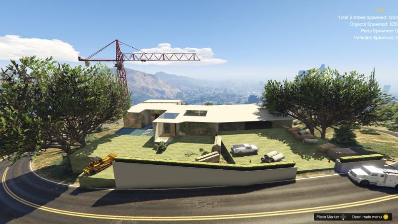 Modern Mansion under construction [Menyoo] - GTA5-Mods.com