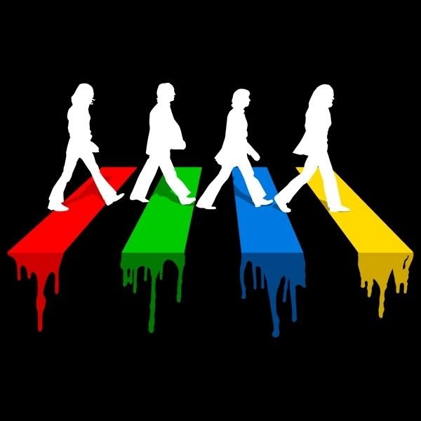B35733 abbey road in colors l