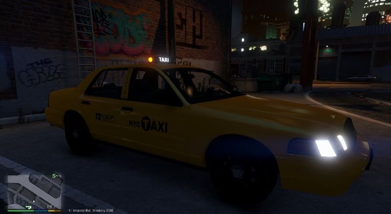 NYC Crown Victoria Taxi - GTA5-Mods.com