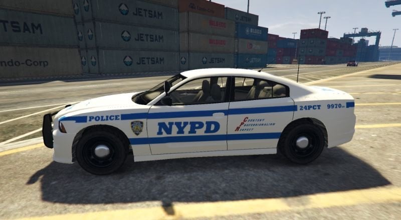 NYPD 2012 Charger Skin - GTA5-Mods.com