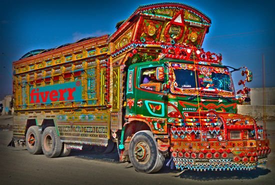 4ca31f put your logo or text on pakistani trucks