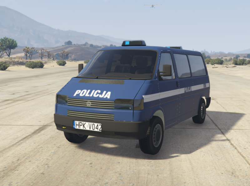 Polish Police Volkswagen Transporter T4 OPP Rzeszów