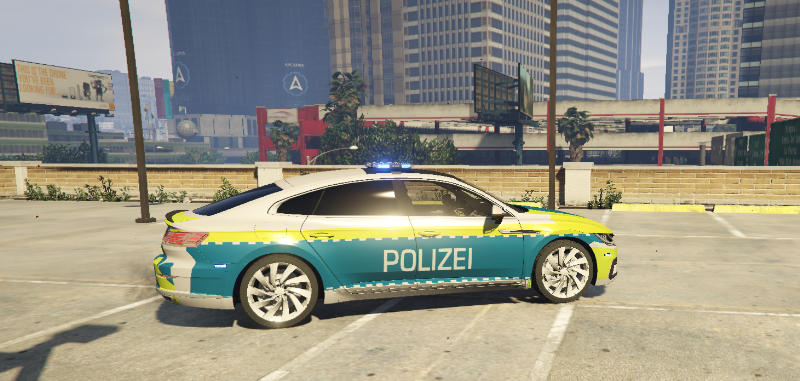 Polizei 2018 Volkswagen Arteon Paintjob - GTA5-Mods.com