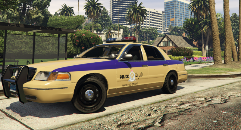 Royal Oman Police ford crown victoria (REPLACE) - GTA5-Mods.com