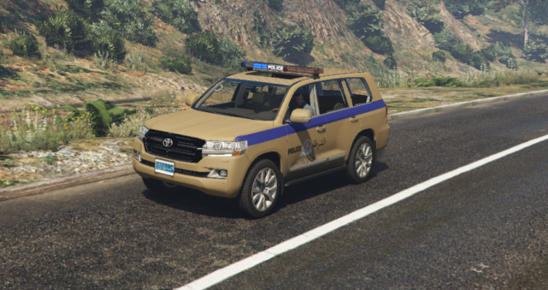 Royal Oman Police - land cruiser - GTA5-Mods.com