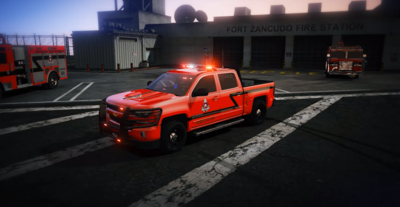 San Andreas Fire Department [Chevrolet Silverado 1500FD]