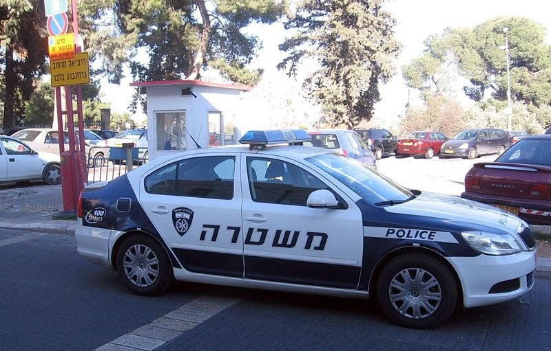Bab4b6 israel police squad car