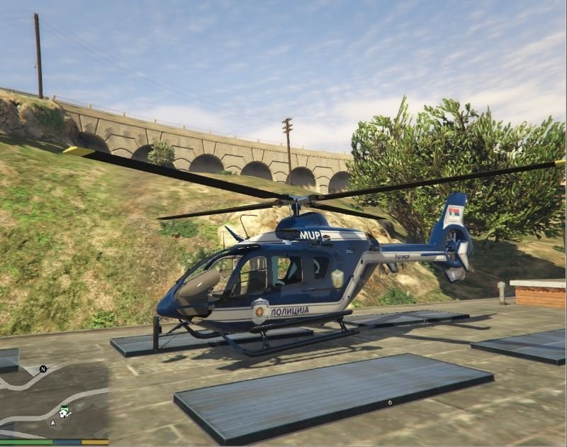 Srbski policijski helikopter (Eurocopter) - GTA5-Mods.com