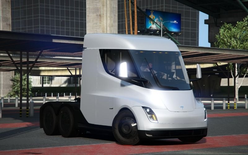 Tesla Semi Trailer [Add-On / FiveM] - GTA5-Mods.com