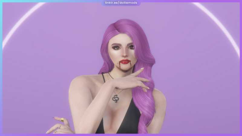 1d4b99 dollie mods vampire lipstick