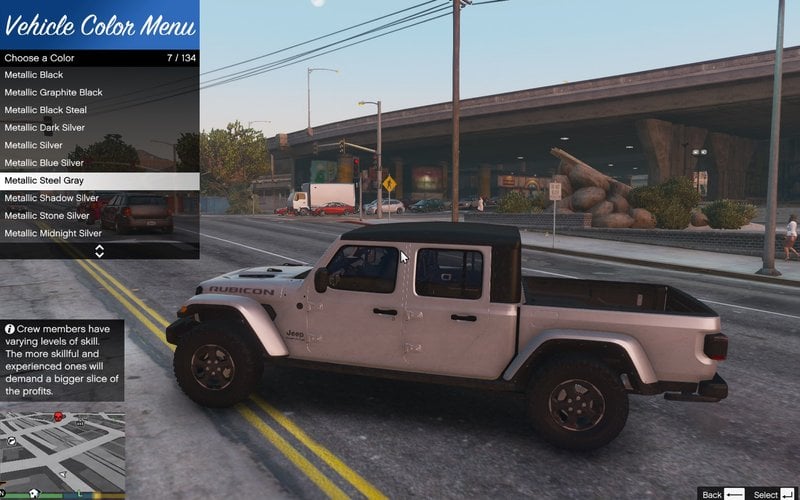 71c2a3 vehiclecolormenu