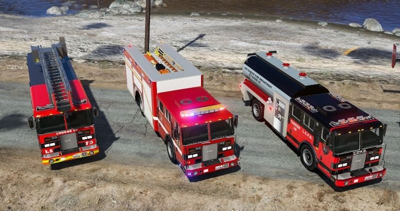 GTA V Fire Truck Mods