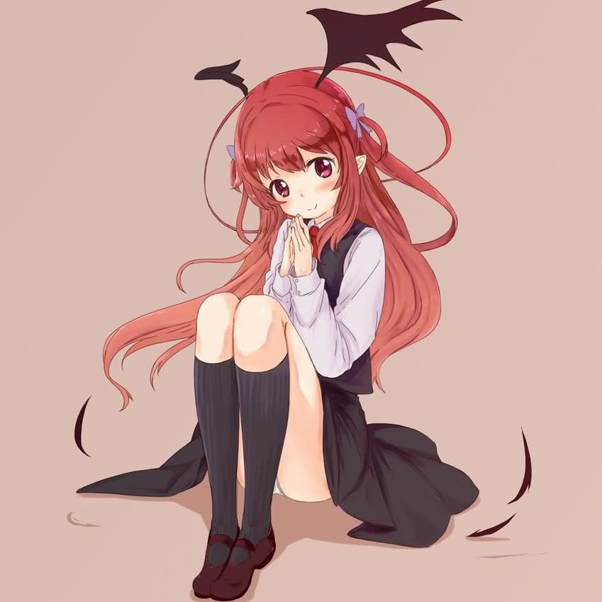 Koakuma pantsu. Koakuma feet.