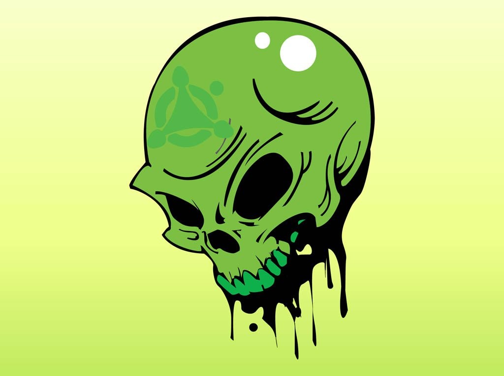 Green zombie