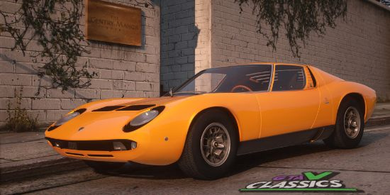 1967 Lamborghini Miura P400 [Add-On | LODs | Template | VehFuncsV]