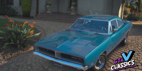 1969 Dodge Charger R/T 426 Hemi [Add-On | Extras | Tuning | LODs | Template