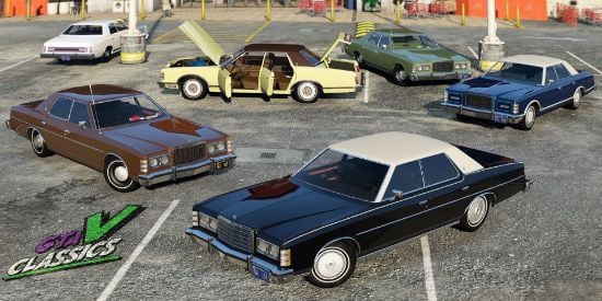 1975 Ford Sedan Pack [Add-On | Extras | LODs | VehfuncsV]