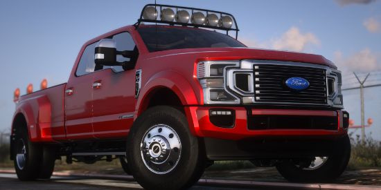 2021 Ford F-450 Platinum [Add-On | Tuning | Template | VehFuncs V | Sound]