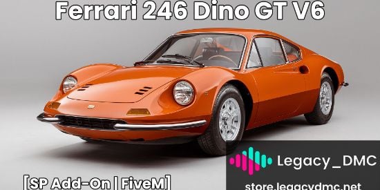 Ferrari 246 Dino GT V6 Sound Mod [SP Add-On | FiveM]