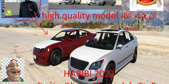 Gta5 Arab drift mod HABIBI 2023 عبيد عباسي اضافه مستوى التفاصيل حسن التعامل