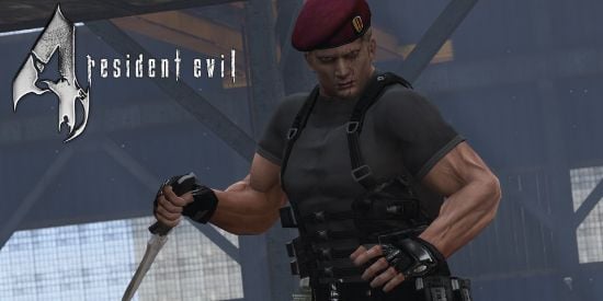 Jack Krauser - Resident Evil 4  HD version with classic outfit - [Add-On Ped] [Replace]
