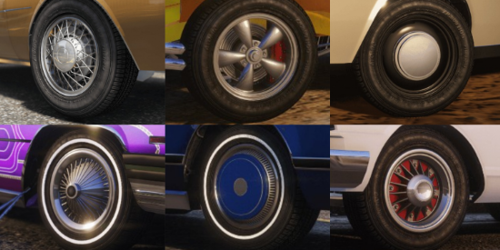 John Doe's Retro Wheel Pack [ Add-On | Lore-Friendly | LODs ]