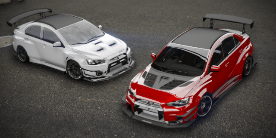 Mitsubishi Lancer Evolution X [Add-On / Replace | FiveM | 270+ Tuning | Template]