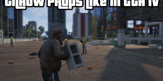 Throw Props like in GTA IV