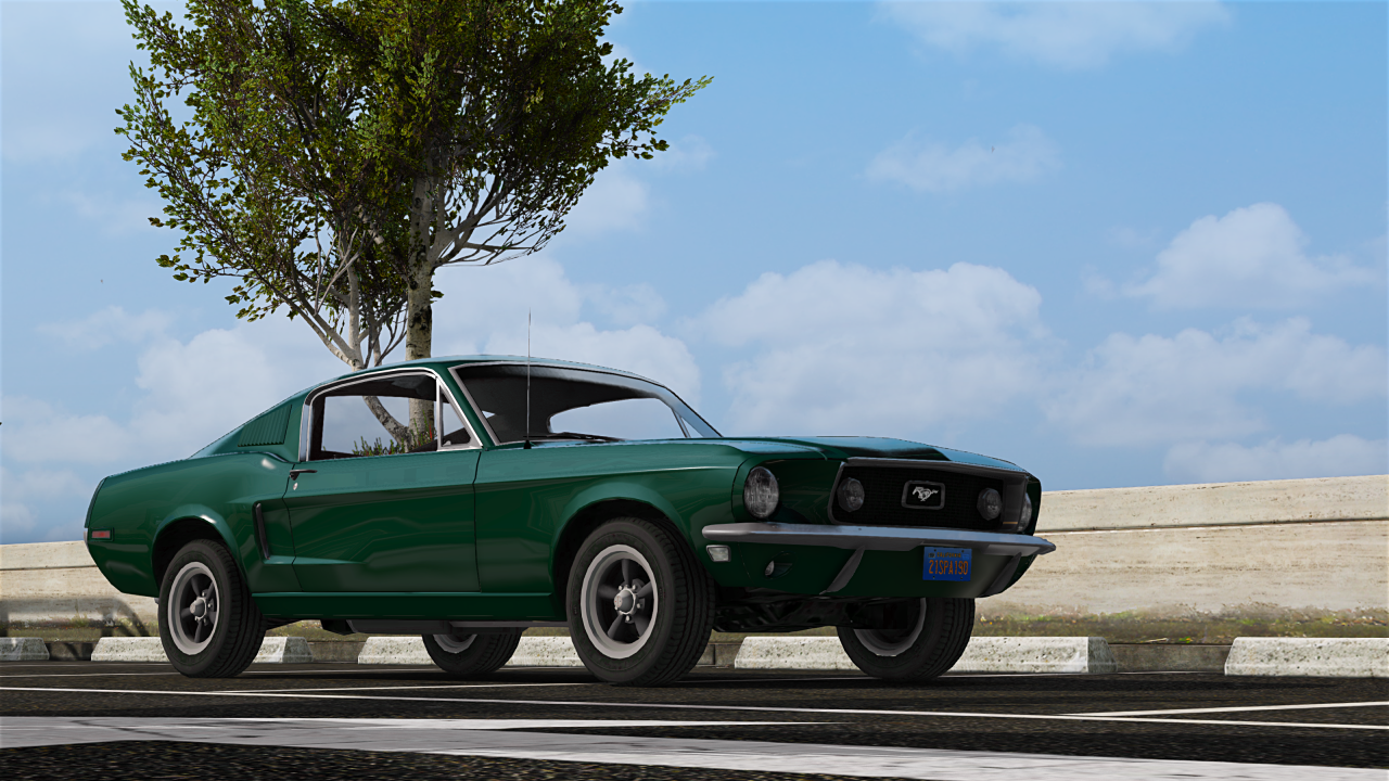 1968 Ford Mustang Fastback Add On Replace Gta5 Mods Com