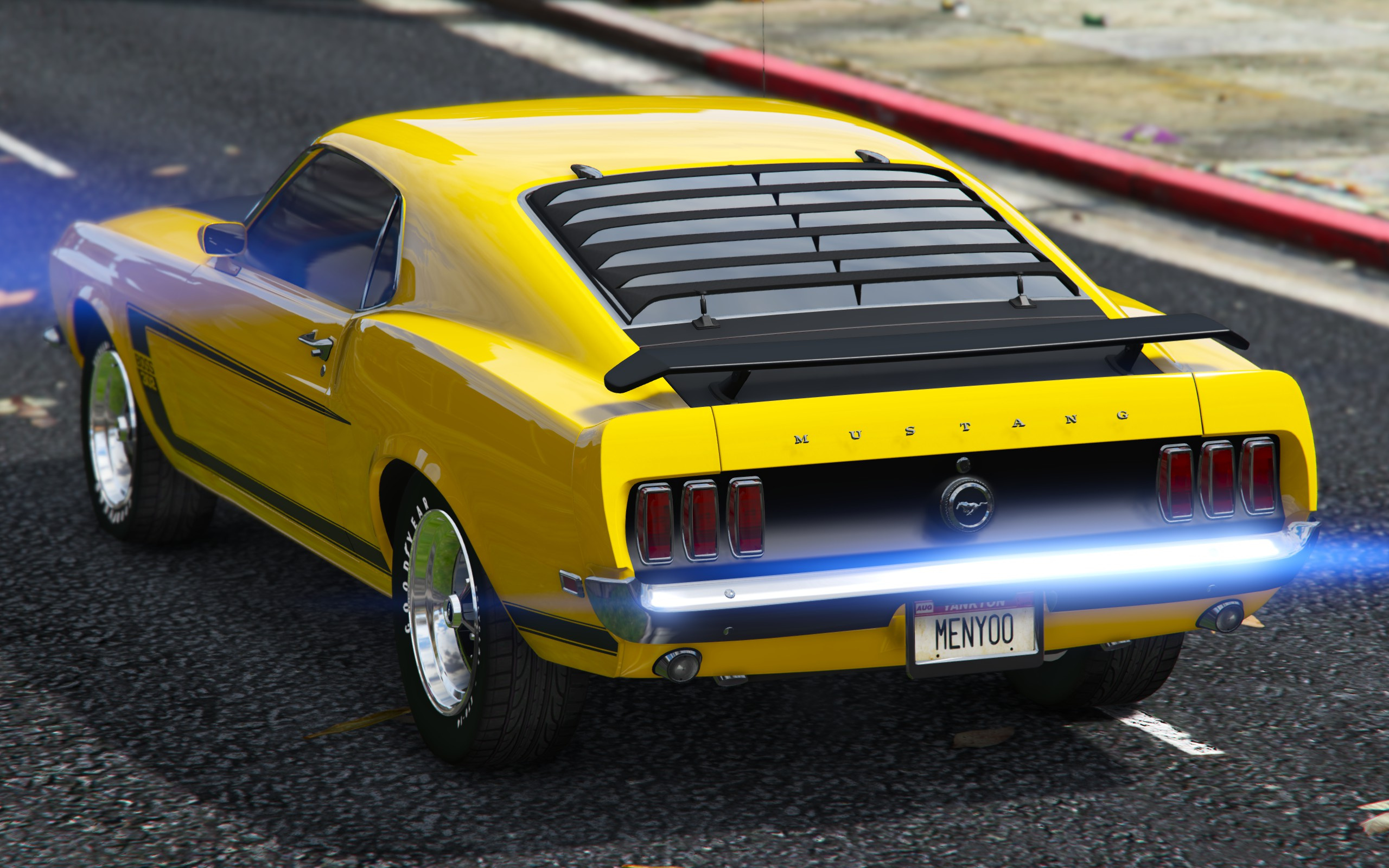 Gta 5 ford mustang replace фото 62