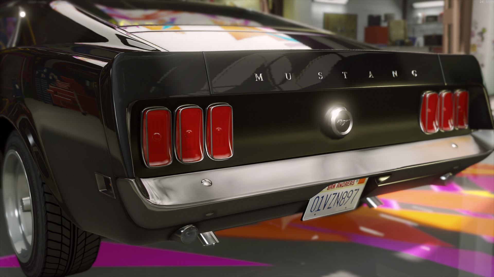 Mustang 1969 gta 5 фото 18