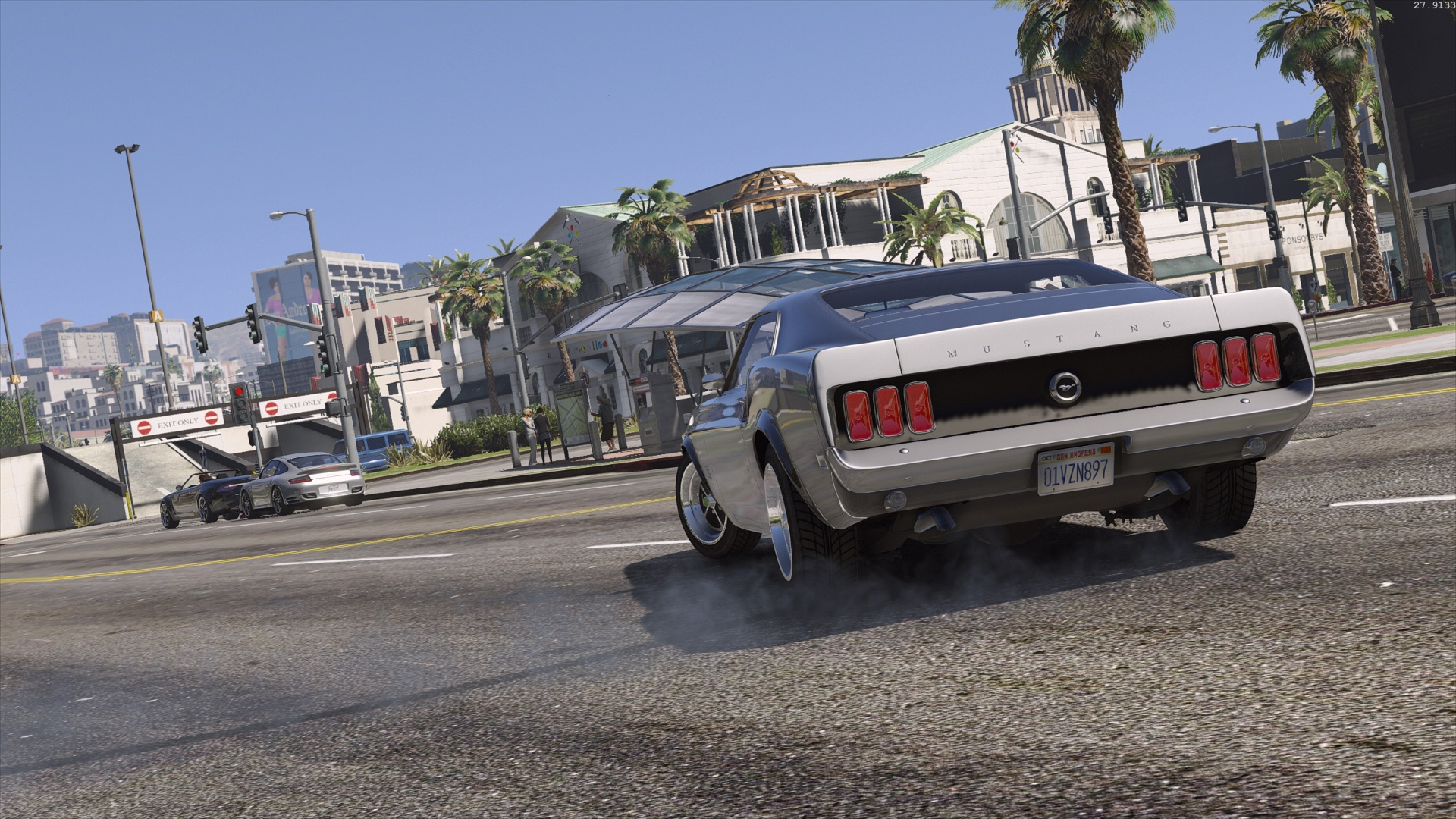 Mustang on gta 5 фото 103