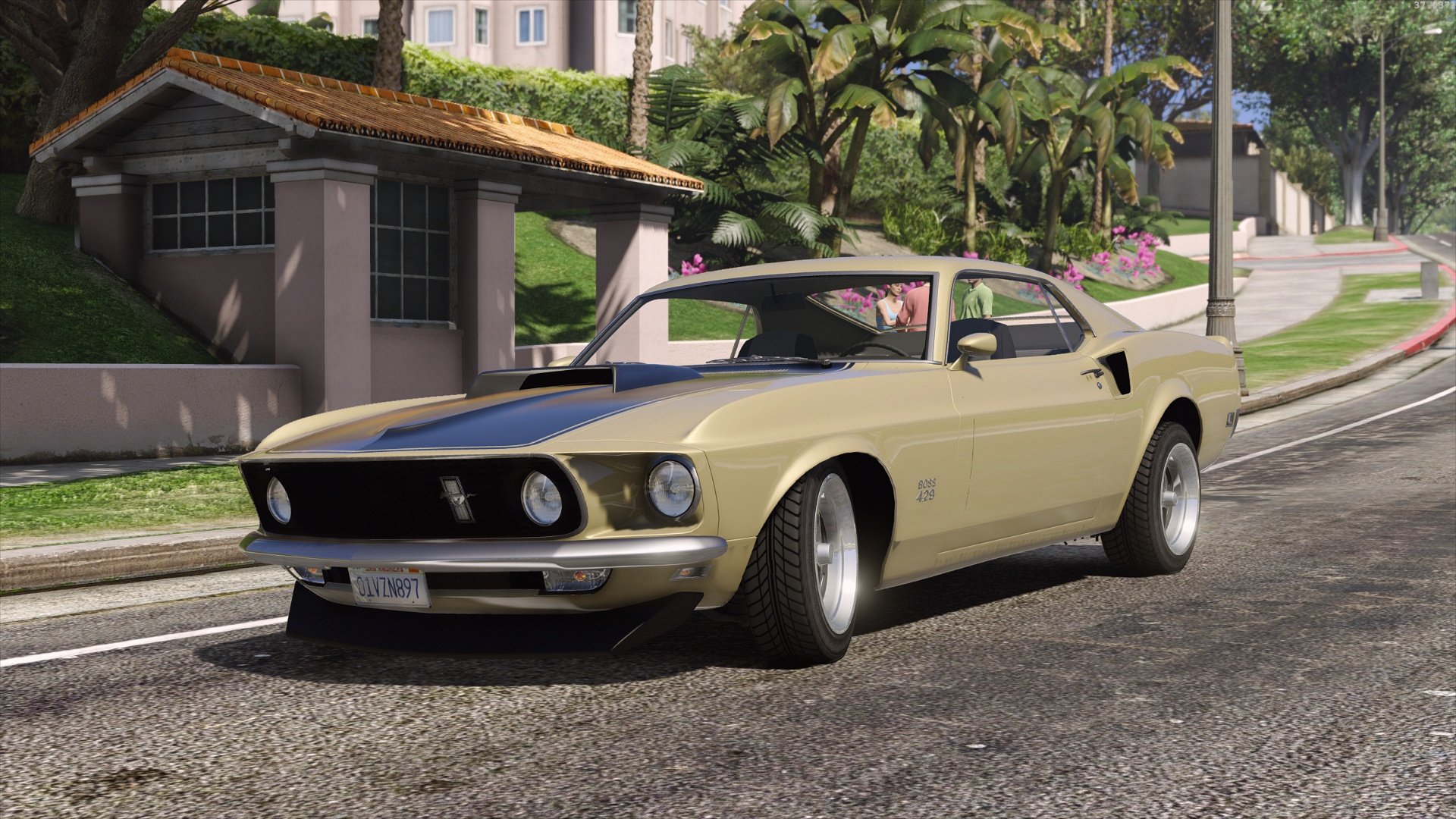 1969 Ford Mustang Boss 429 [Add-On / Replace] 