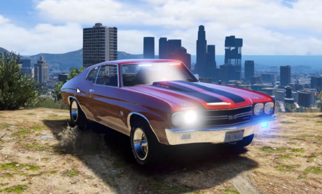 1970 Chevrolet Chevelle Ss Unmarked Fivem Ready Gta5 Mods Com - roblox 1970 chevy chevelle ss