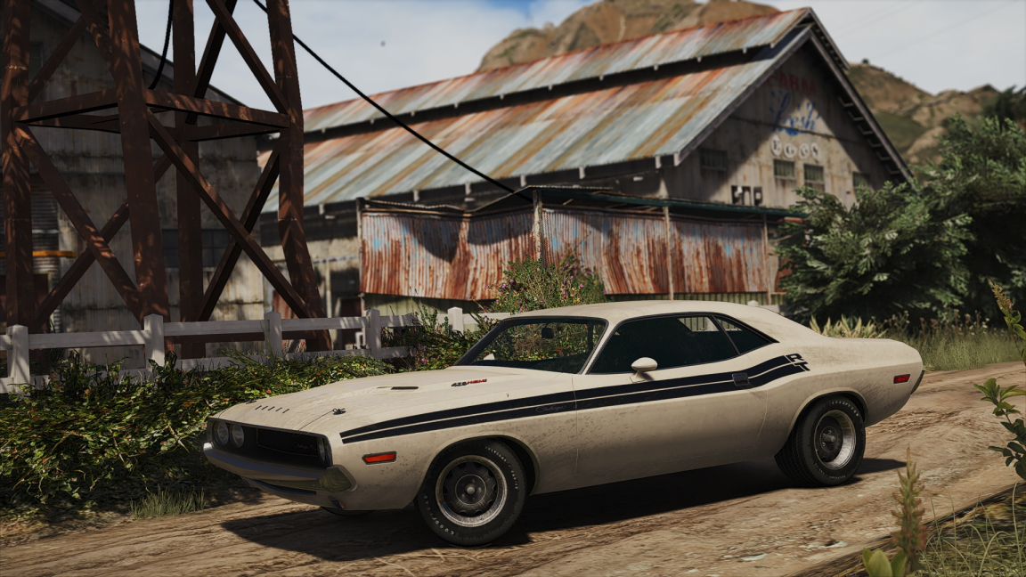 O MELHOR MOD DE CARRO CUSTOMIZÁVEL DO GTA 5?! #1 (DODGE CHALLENGER R/T) GTA  V PC MODS 